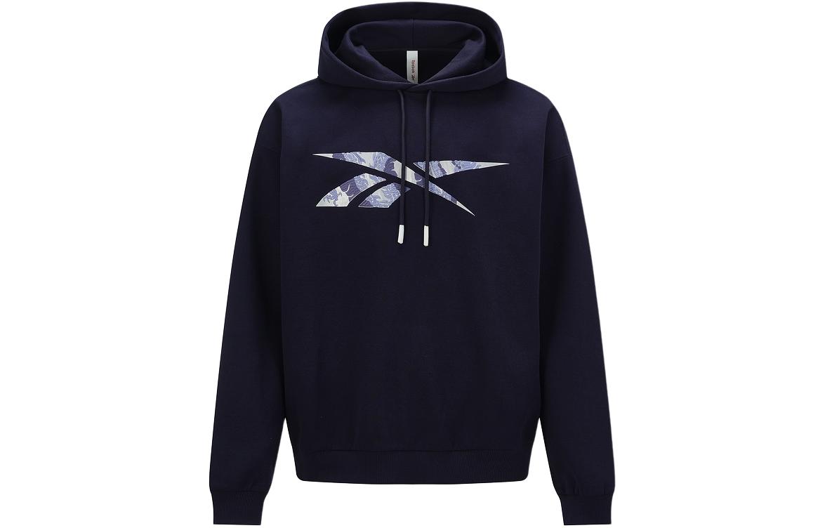 Order Reebok CNY 刺繡標誌連帽衫 海軍藍 男女款衛衣 24SRC309UGN2