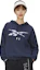 Details for Reebok CNY 刺繡標誌連帽衫 海軍藍 男女款衛衣 24SRC309UGN2