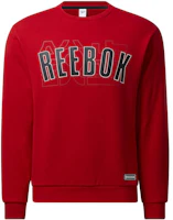 Reebok CNY Series Red Letter Crewneck Sweatshirt Unisex HE7130 Reebok CNY Series Red Letter Crewneck Sweatshirt Unisex HE7130