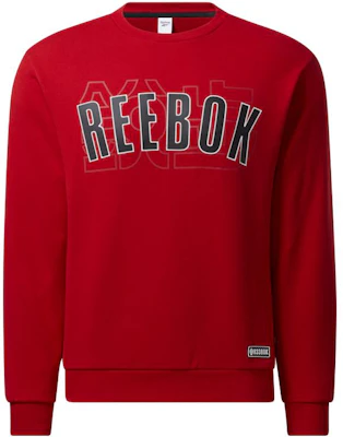 Reebok 新年系列紅色字母圓領運動衫 男女款 HE7130 Buy Reebok 新年系列紅色字母圓領運動衫 男女款 HE7130