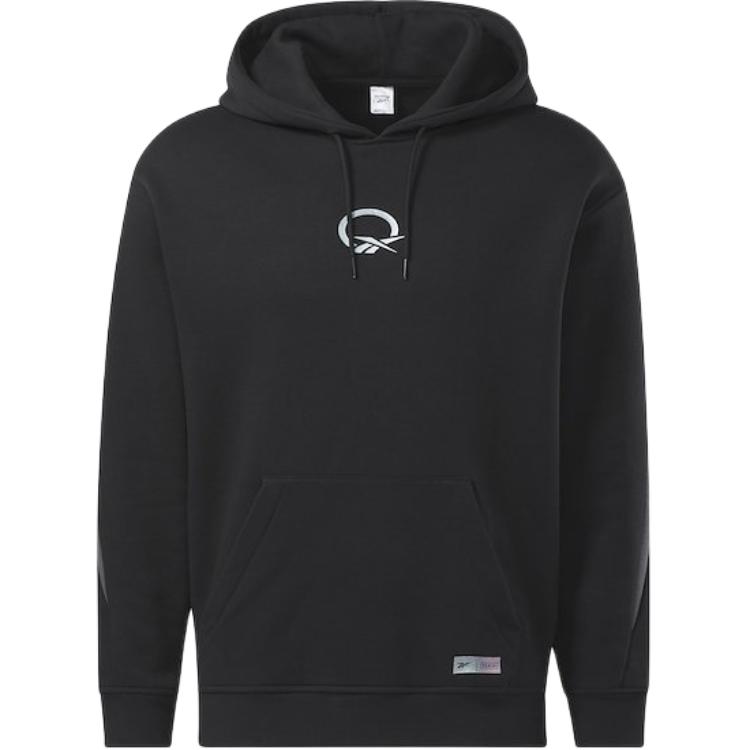 Reebok Colorblock Hoodie Unisex Black - Comfortable & Minimalist Design 19724948