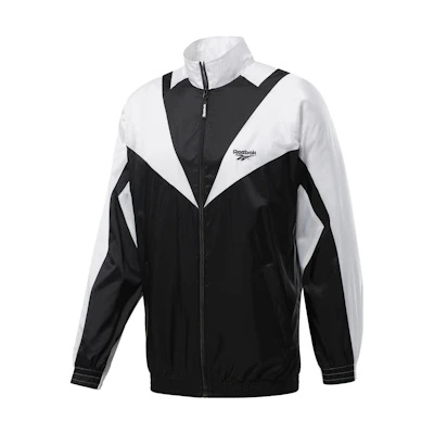 Reebok Colorblock Retro Sports Jacket Black FJ3168