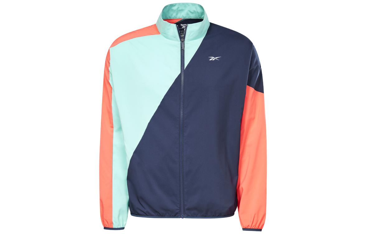 Reebok Colorblock Retro Stand Collar Track Jacket Multicolor HI0052