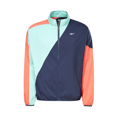 Reebok Colorblock Retro Stand Collar Track Jacket Multicolor HI0052
