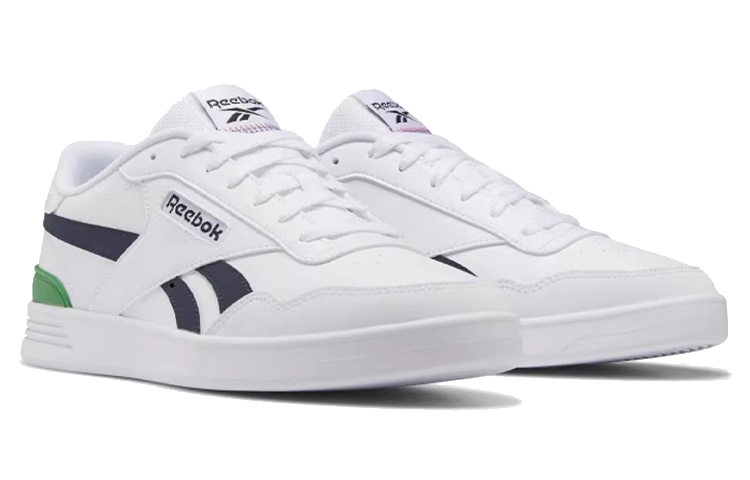 Lookbook Reebok Court Advance Clip ''Weiß Schwarz Grün'' GZ9630