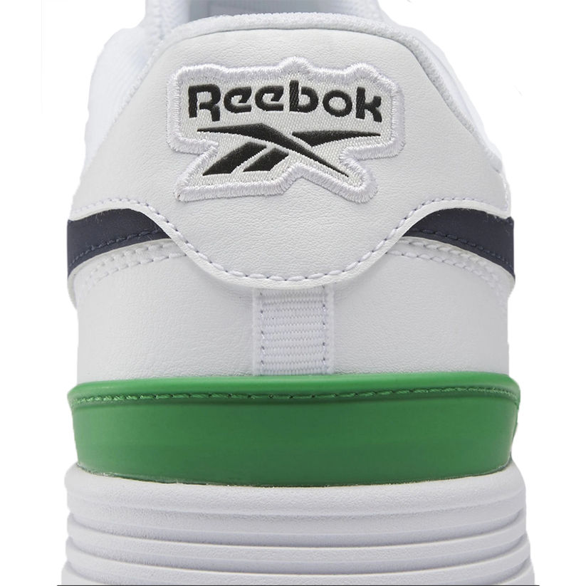 Details for Reebok Court Advance Clip ''Weiß Schwarz Grün'' GZ9630