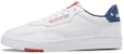 Reebok Court Peak Kasut Skate Unisex Rendah Putih Jingga 'White' GW7560