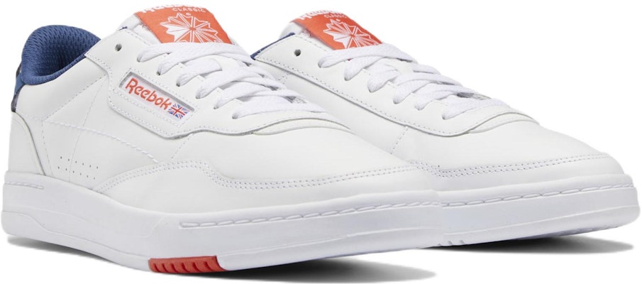 Reebok Court Peak Kasut Skate Unisex Rendah Putih Jingga 'White' GW7560 Lookbook Reebok Court Peak Kasut Skate Unisex Rendah Putih Jingga 'White' GW7560
