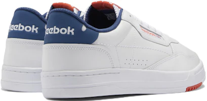 Shop Reebok Court Peak 休閒 低筒 板鞋 男女同款 白橘