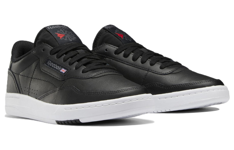 Lookbook Reebok Court Peak Low Tops Skateboard Freizeitschuhe Schwarz GX8904