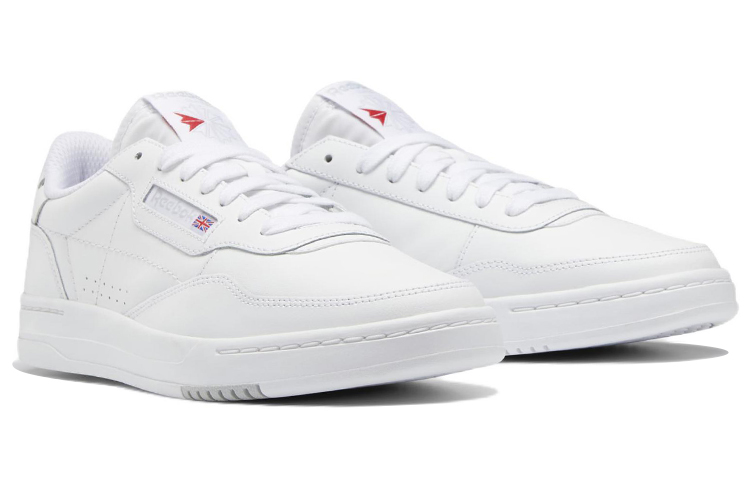 Lookbook Reebok Court Peak Low Tops Casual Skateboarding Shoes Unisex White GX8905