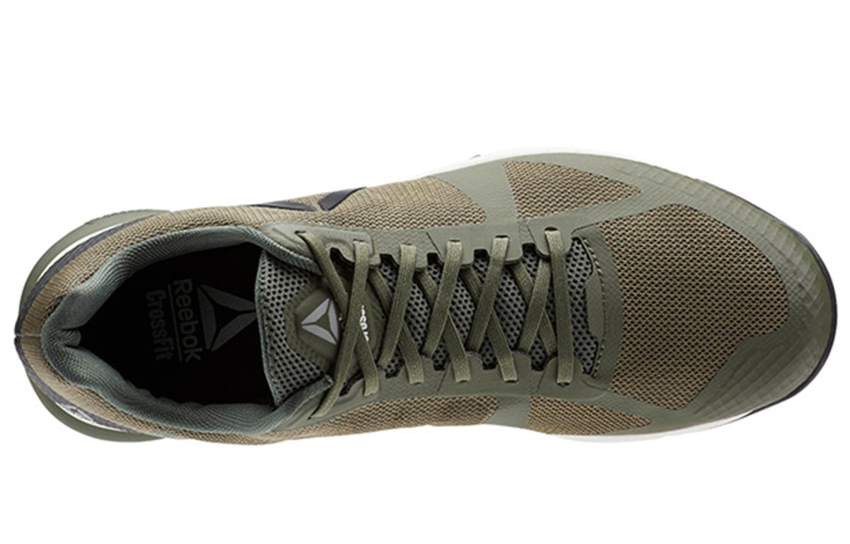 Lookbook 锐步Crossfit Speed Tr 2.0灰绿色健身鞋 BS8097