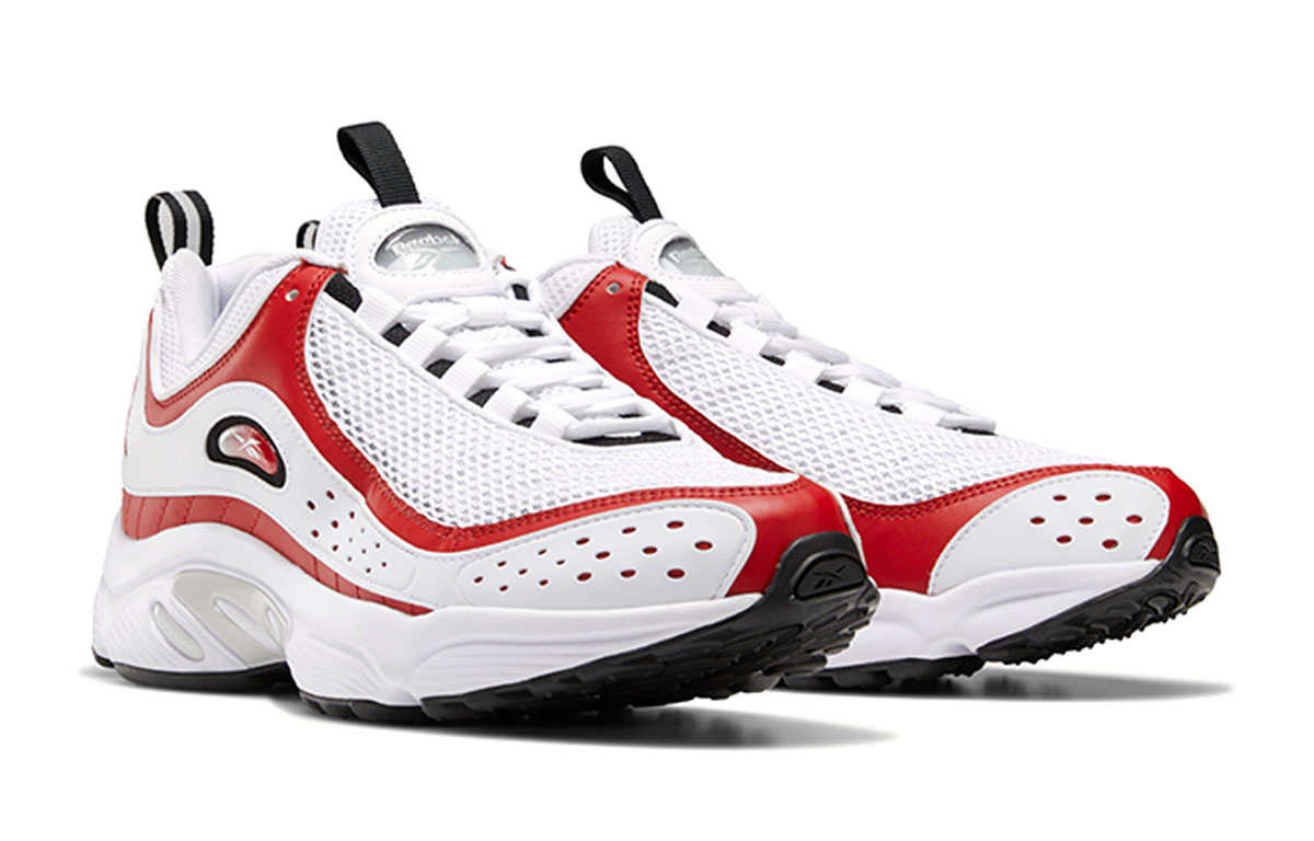 Lookbook Reebok Daytona DMX II Rot/Weiß EF3204