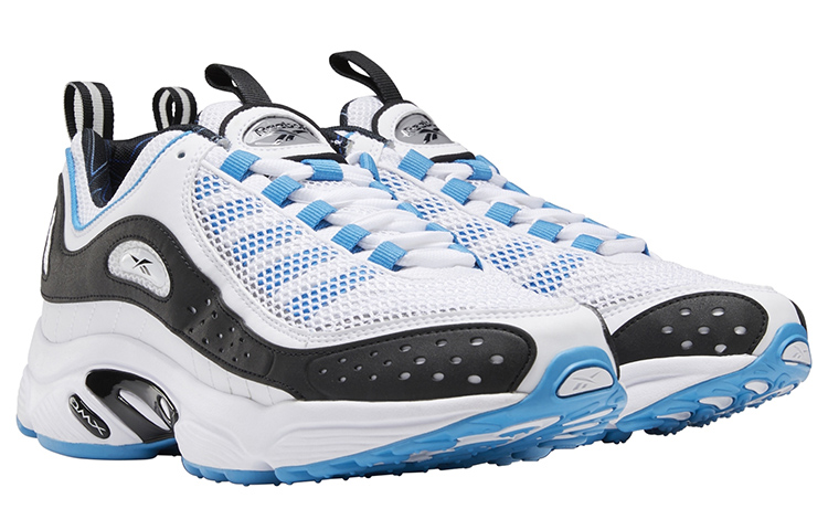 Lookbook Reebok Daytona DMX II Baskets Blanc/Bleu EF3543