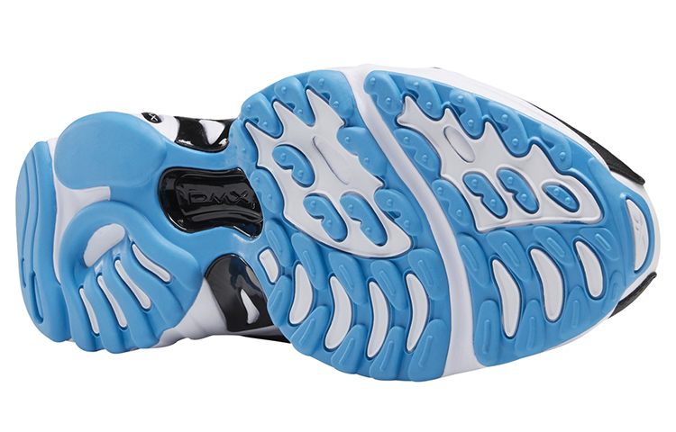 Details for Reebok Daytona DMX II Baskets Blanc/Bleu EF3543
