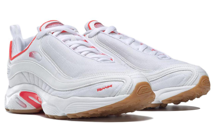 Lookbook Reebok Daytona DMX Mu Lage Sneakers Slijtvast Wit Rood DV8276