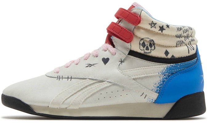 (Women)  Reebok DC Comics x Freestyle High 'Harley Quinn'  HQ4572 Details for (Women)  Reebok DC Comics x Freestyle High 'Harley Quinn'  HQ4572