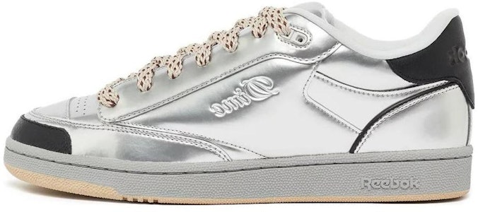 Dime x Reebok Club C 百搭舒適 防滑耐磨 低筒 滑板鞋 男款 銀色 Buy Dime x Reebok Club C 百搭舒適 防滑耐磨 低筒 滑板鞋 男款 銀色