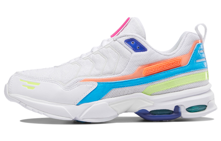 Reebok Dmx6 Mmi Wear-Resistant Non-Slip Shock Absorption Low Top White Blue EF7709