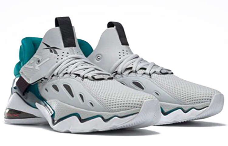 Lookbook Reebok Dmx Elusion 001 Ft Sneakers Grey/Green EH0160