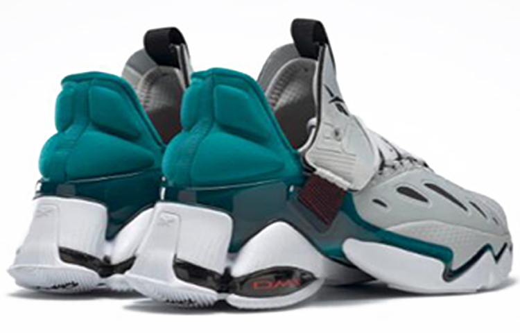 Shop Reebok Dmx Elusion 001 Ft Sneakers Grey/Green EH0160