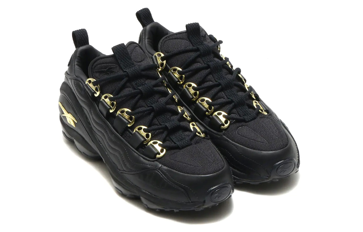 Lookbook Reebok DMX Run 10 AFF Schwarz Metallic Gold CN1652