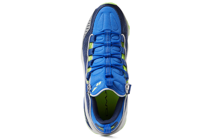 Shop Reebok DMX Run 10 MU ''Navy Neon Lime'' Sneakers Heren/Dames DV3813