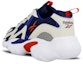 Lookbook Reebok DMX Series 1000 'Alabaster Navy' Lelaki Kasual Sneakers DV8744