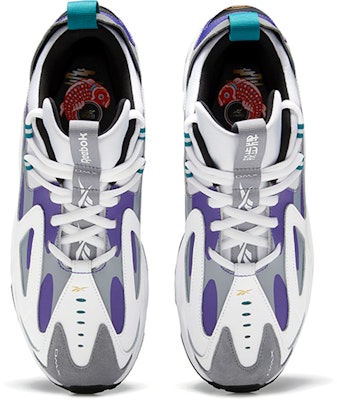 Reebok DMX Series 1200 'White Team Purple Teal' H01424 Shop Reebok DMX Series 1200 'White Team Purple Teal' H01424