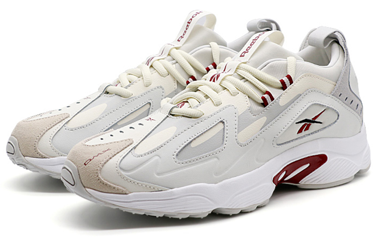 Order Reebok DMX Series 1200 Baskets Gris/Blanc/Rouge FZ5461