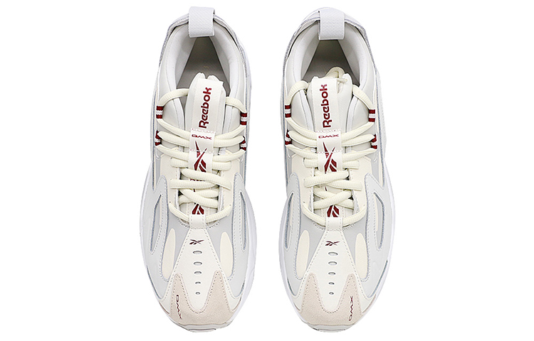 Lookbook Reebok DMX Series 1200 Baskets Gris/Blanc/Rouge FZ5461