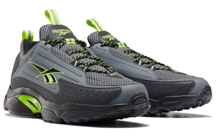 Lookbook Reebok DMX Series 2K Chaussures de Course Noir/Vert EH0567