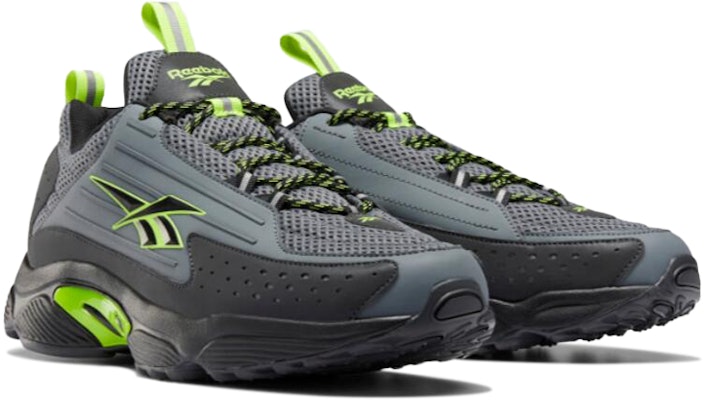 Reebok DMX Series 2K Sepatu Lari Hitam/Hijau EH0567 Lookbook Reebok DMX Series 2K Sepatu Lari Hitam/Hijau EH0567