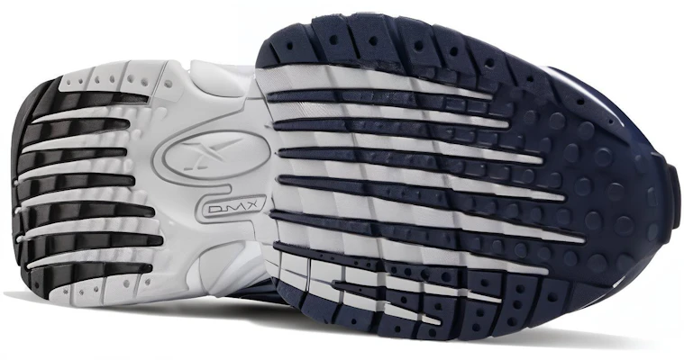 Reebok DMX Thrill ''Collegiate Navy'' Scarpe EF7753 Details for Reebok DMX Thrill ''Collegiate Navy'' Scarpe EF7753