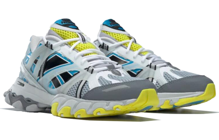 Order Reebok DMX Trail Shadow Biru Abu 'Blue Grey' FW3405