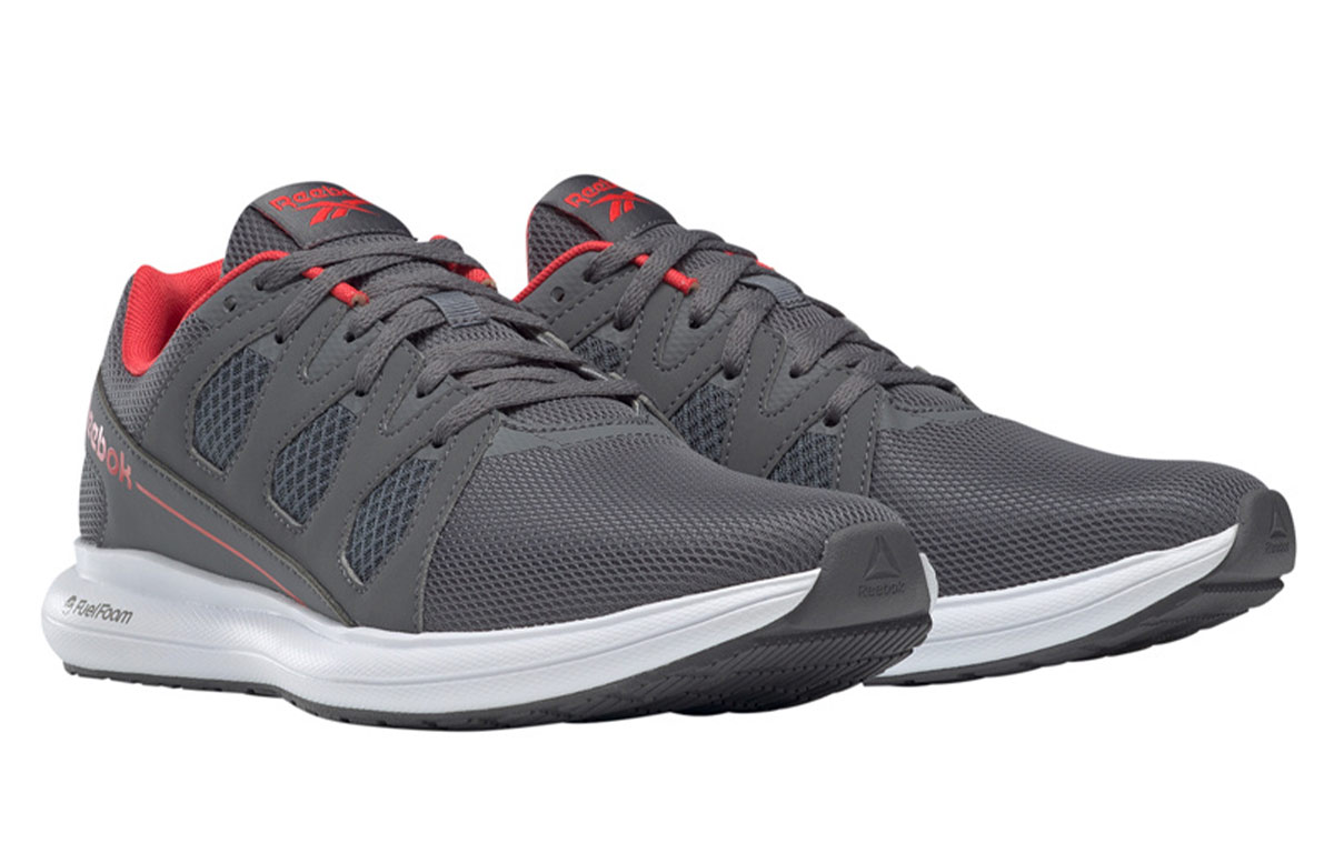Lookbook Reebok Driftium 2.0 ''Grau Rot'' Sportschuhe EH2617