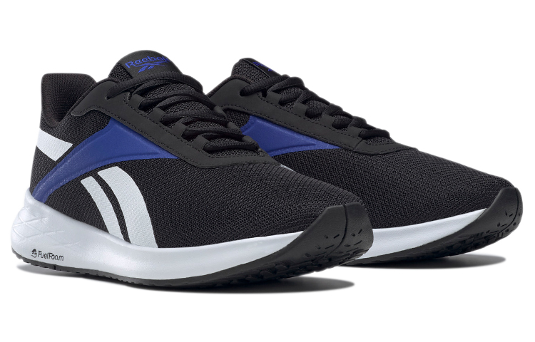 Lookbook Reebok Energen Plus 運動 舒適 耐磨防滑透氣 低筒 跑步鞋 男款 黑白