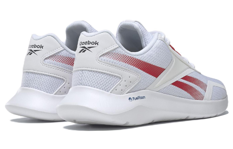 Shop Reebok Energylux 2 舒適透氣跑步鞋 白動能紅