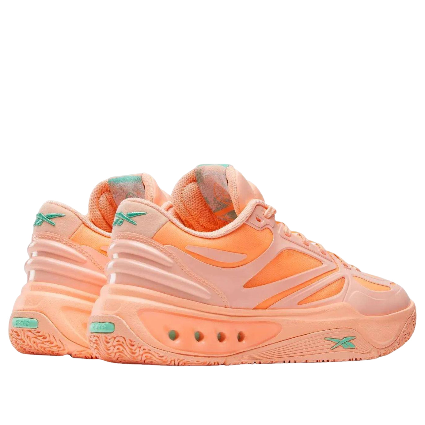 Shop Reebok Engine A Future Peach Atomic Aqua 100245968