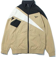 Reebok EVNNE SS24 Colorblock Logo Stand-Collar Jacket Beige Unisex RE1759EU34112 Reebok EVNNE SS24 Colorblock Logo Stand-Collar Jacket Beige Unisex RE1759EU34112