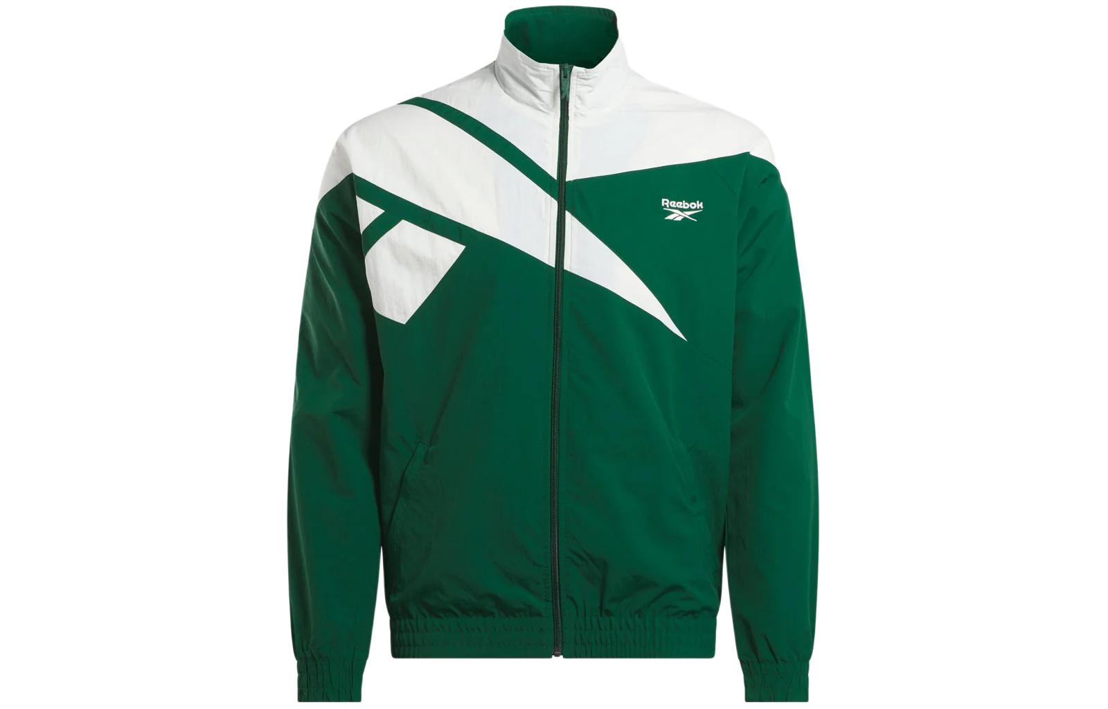 Reebok EVNNE SS24 Logo Vector Classic Unisex Green Sports Jacket RE1759EU38914