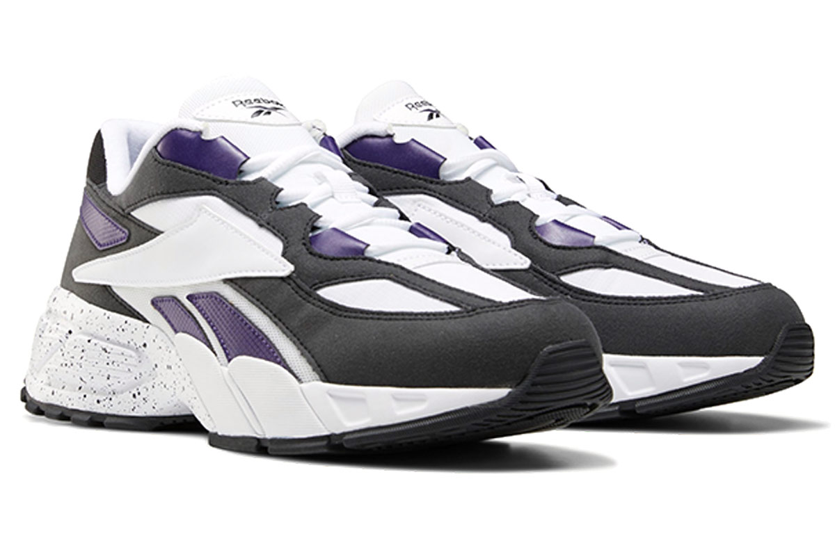 Reebok Buty Evzn Black Purple 'White' 圖 3