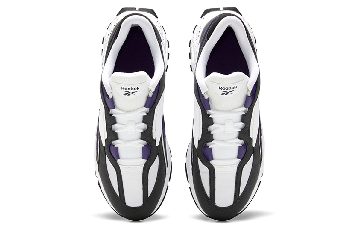 Reebok Buty Evzn Black Purple 'White' 圖 4