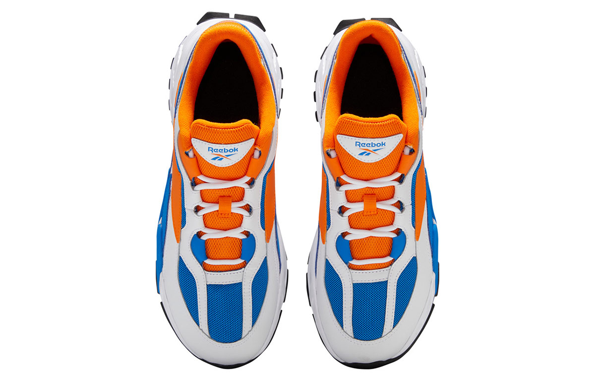 Reebok Evzn Blue Orange 'White' 圖 4