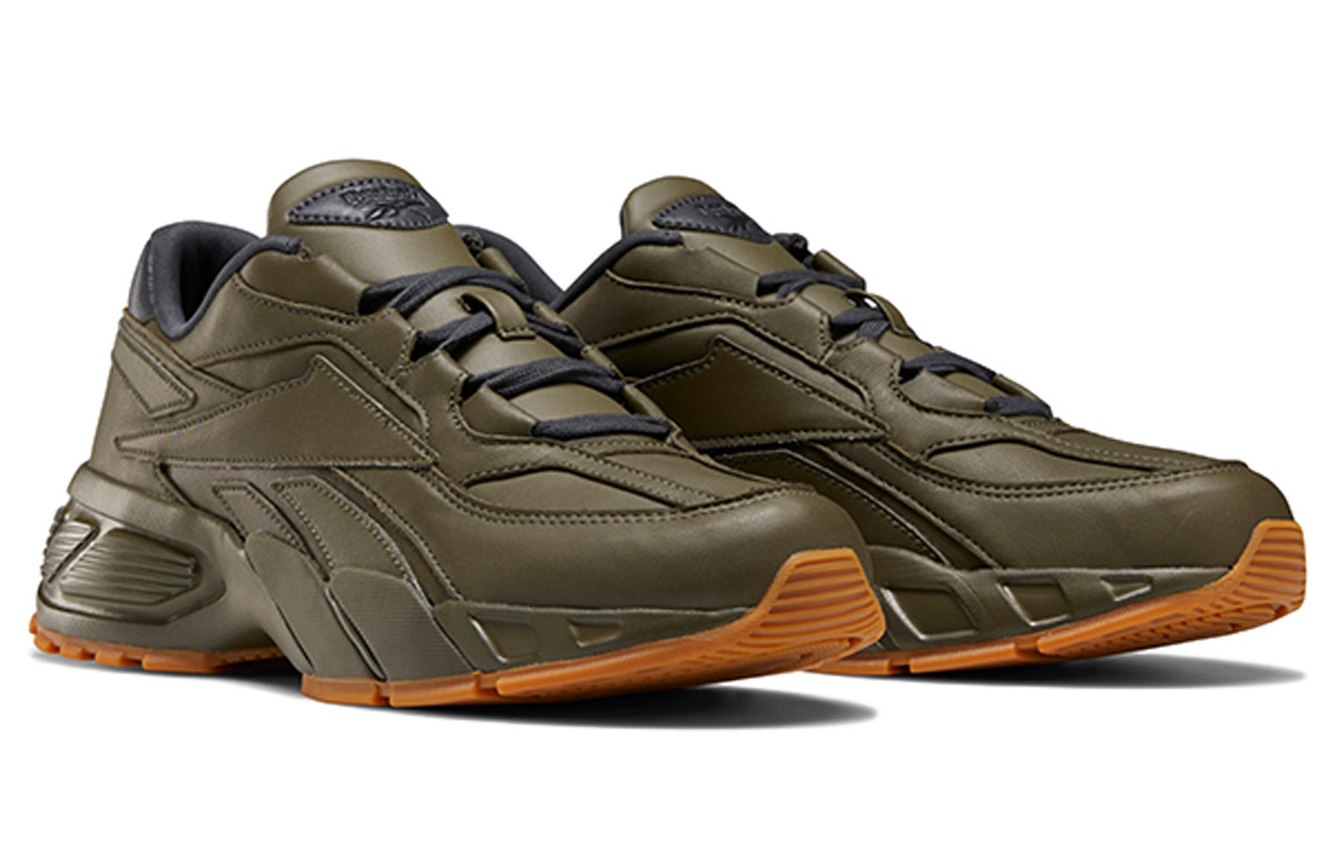 Lookbook Reebok Evzn Kulit 'Hijau Tentera' FZ1213