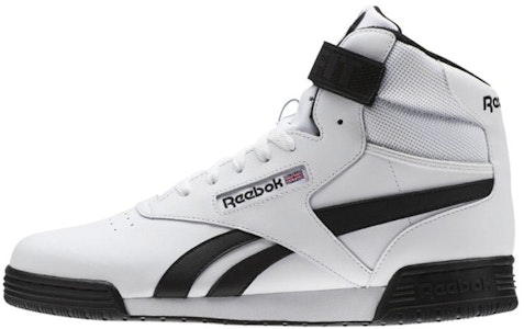 Reebok Ex-O-Fit Clean Hi S 休閒 耐磨防滑 高筒 帆布鞋 男款 白黑 Buy Reebok Ex-O-Fit Clean Hi S 休閒 耐磨防滑 高筒 帆布鞋 男款 白黑