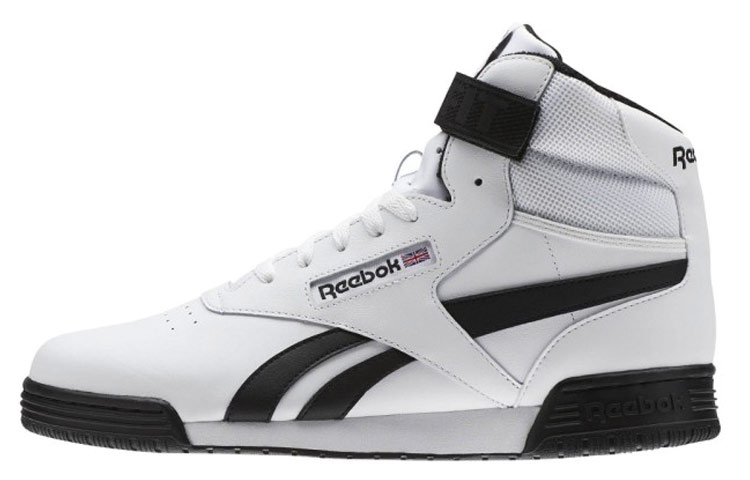 Reebok Ex-O-Fit Clean Hi 'White Black' BS5325