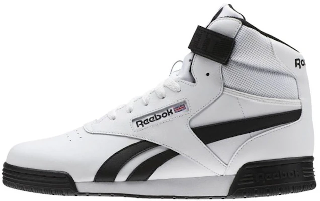 Reebok Ex-O-Fit Clean Hi 'Blanco Negro' BS5325 Buy Reebok Ex-O-Fit Clean Hi 'Blanco Negro' BS5325