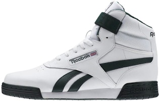 Reebok Ex-O-Fit Clean High 'White Dark Forest' BS5324 Reebok Ex-O-Fit Clean High 'White Dark Forest' BS5324
