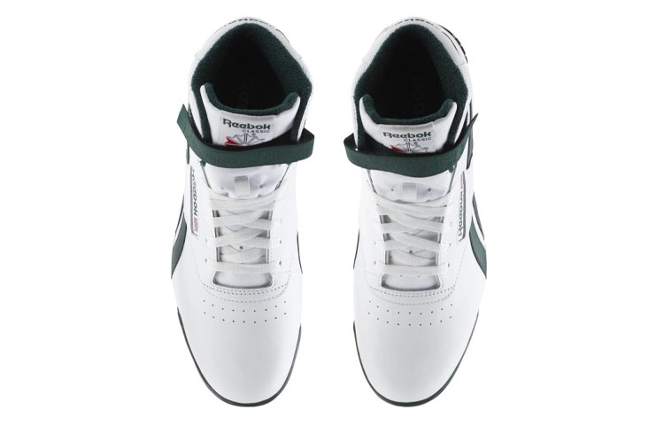 Lookbook Reebok Ex-O-Fit Clean High ''Weiß Dunkelgrün'' BS5324